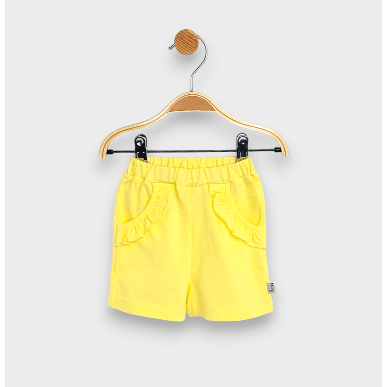 Rainy Бебешки Къс Панталон С Харбали 62-92 См. Жълт