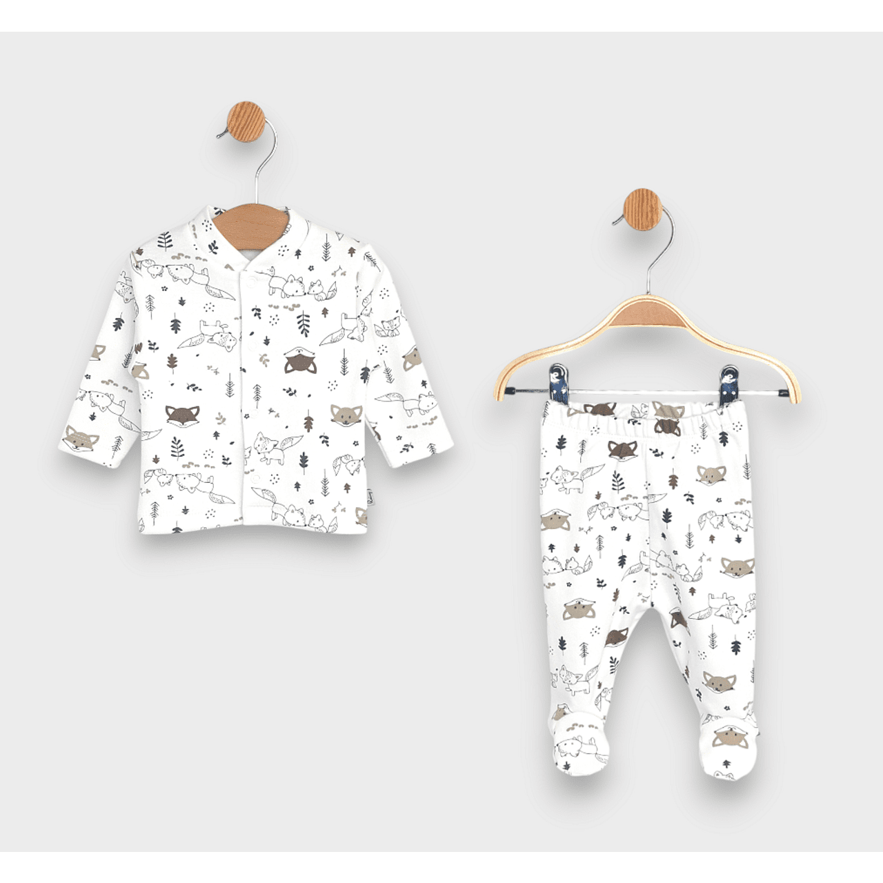 Set Rainy Baby 2 piese 48-68 cm. Vulpițe