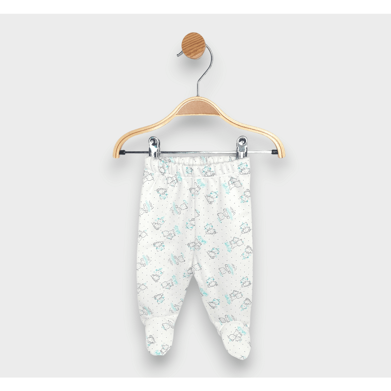 Бебешки Комплект 2 Части 48 68 См. Сиви Мечета Baby Rainy