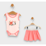 Set jucărie Rainy Baby 2 piese Iepuraș alb 56-74cm.