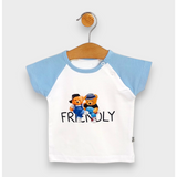 Бебешки Комплект 2 Части Friendly 62 92 См. Бял Океан Rainy