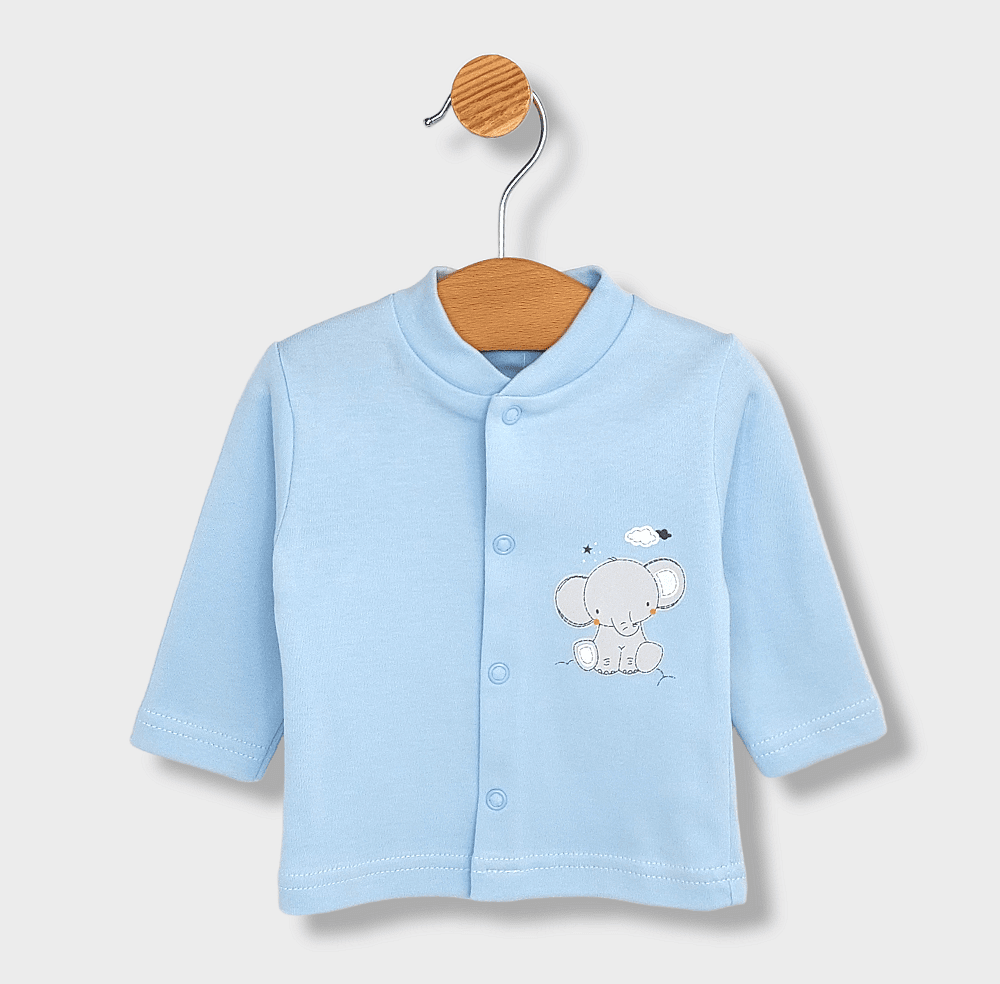 Бебешки Комплект 2 Части 56 68 См. Elephant Rainy