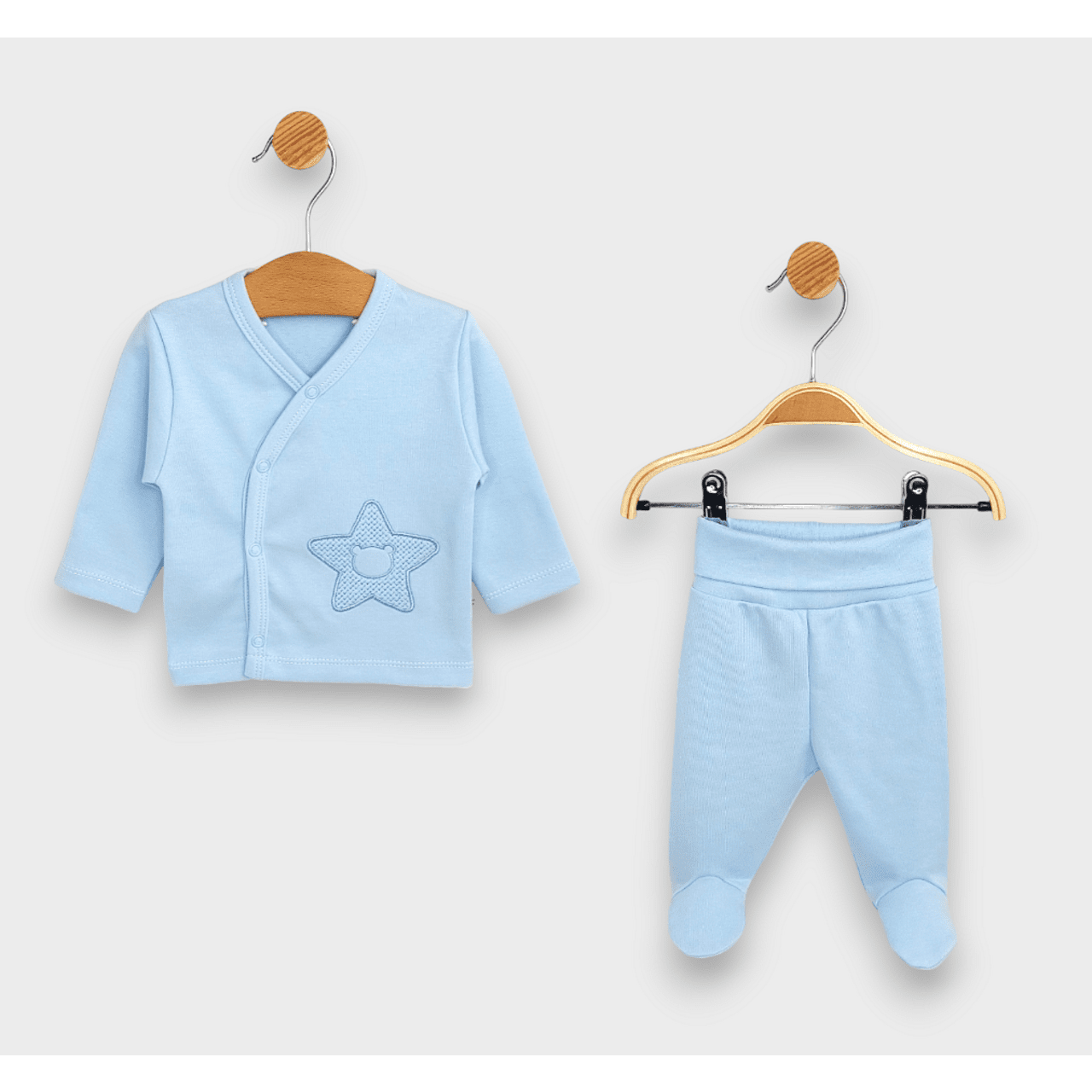 Rainy Бебешки Комплект 2 Части Звезда С Мече 48-62 См.