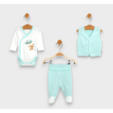 Set de jucării Rainy Baby 3 piese 56-68 cm. Ursuleț zburător