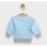 Set Rainy Baby 3 piese ursuleț de pluș cu baloane albastre 48-62 cm.