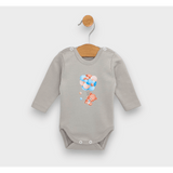 Set Rainy Baby 3 piese ursuleț de pluș cu baloane albastre 48-62 cm.