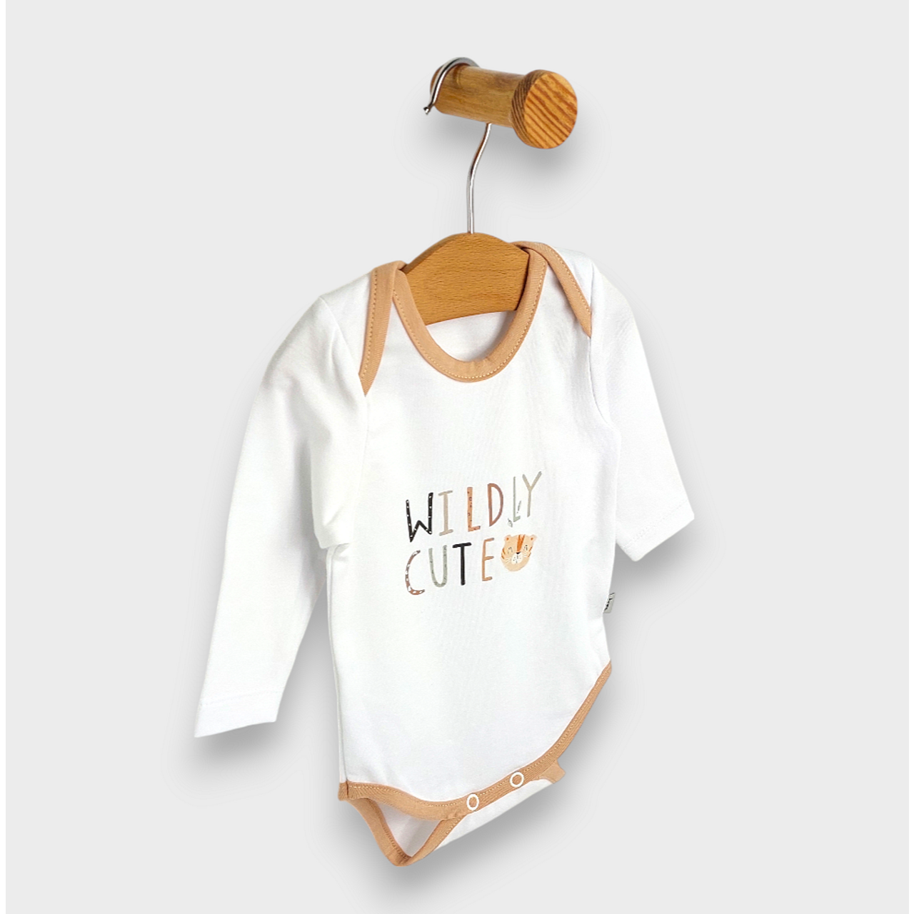 Бебешки Комплект 3 Части Wildly Cute 56 68 См. Мока Rainy