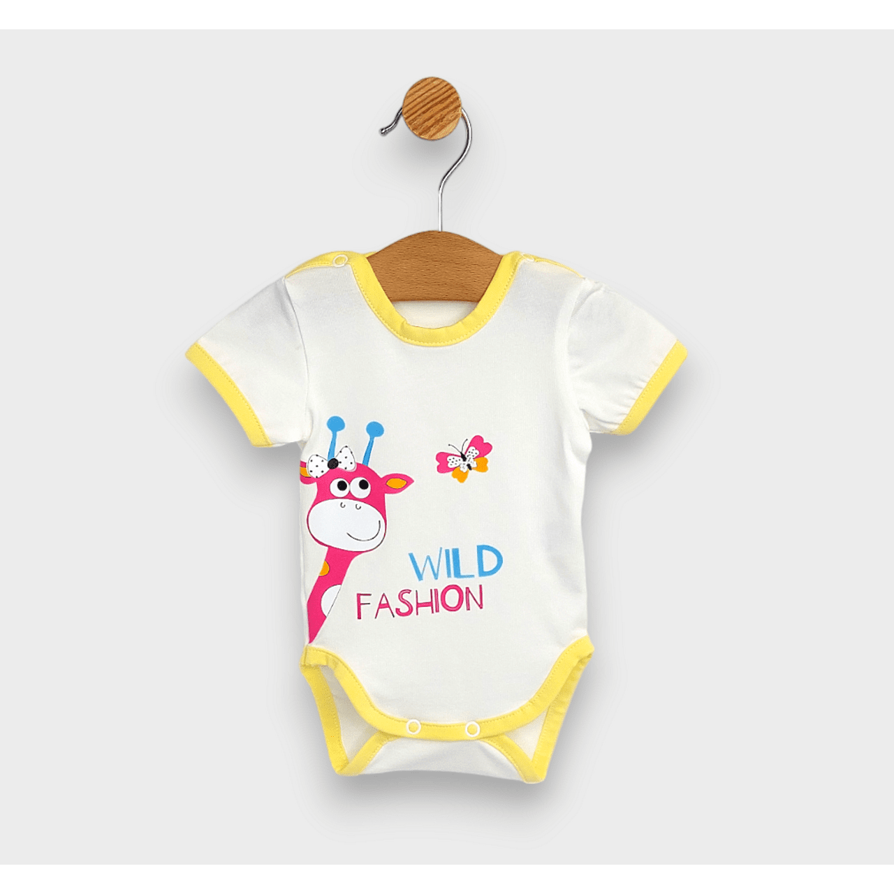 Set Rainy Baby 3 piese Girafă cu fluture 56-74cm.