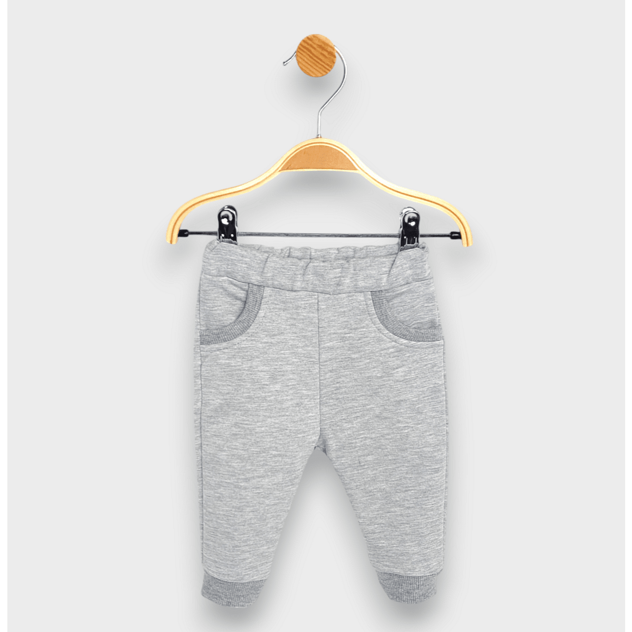 Set Rainy Baby de 2 piese Doi ursuleți 62-92 cm. gri