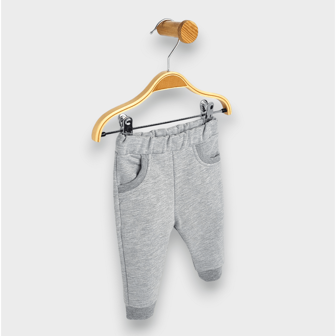 Set Rainy Baby de 2 piese Doi ursuleți 62-92 cm. gri