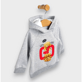 Set Rainy Baby de 2 piese Doi ursuleți 62-92 cm. gri