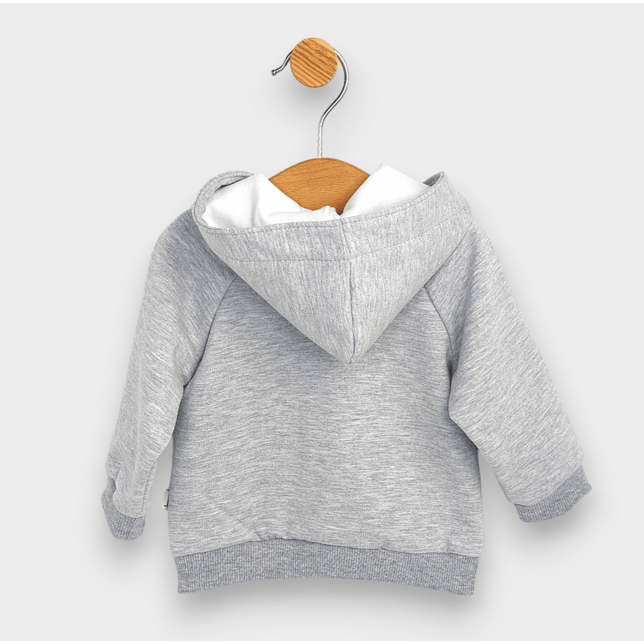 Set Rainy Baby de 2 piese Doi ursuleți 62-92 cm. gri