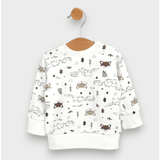 Set de 2 jucării Style Rainy Baby cu model vulpi 62-92 cm, culoare migdală