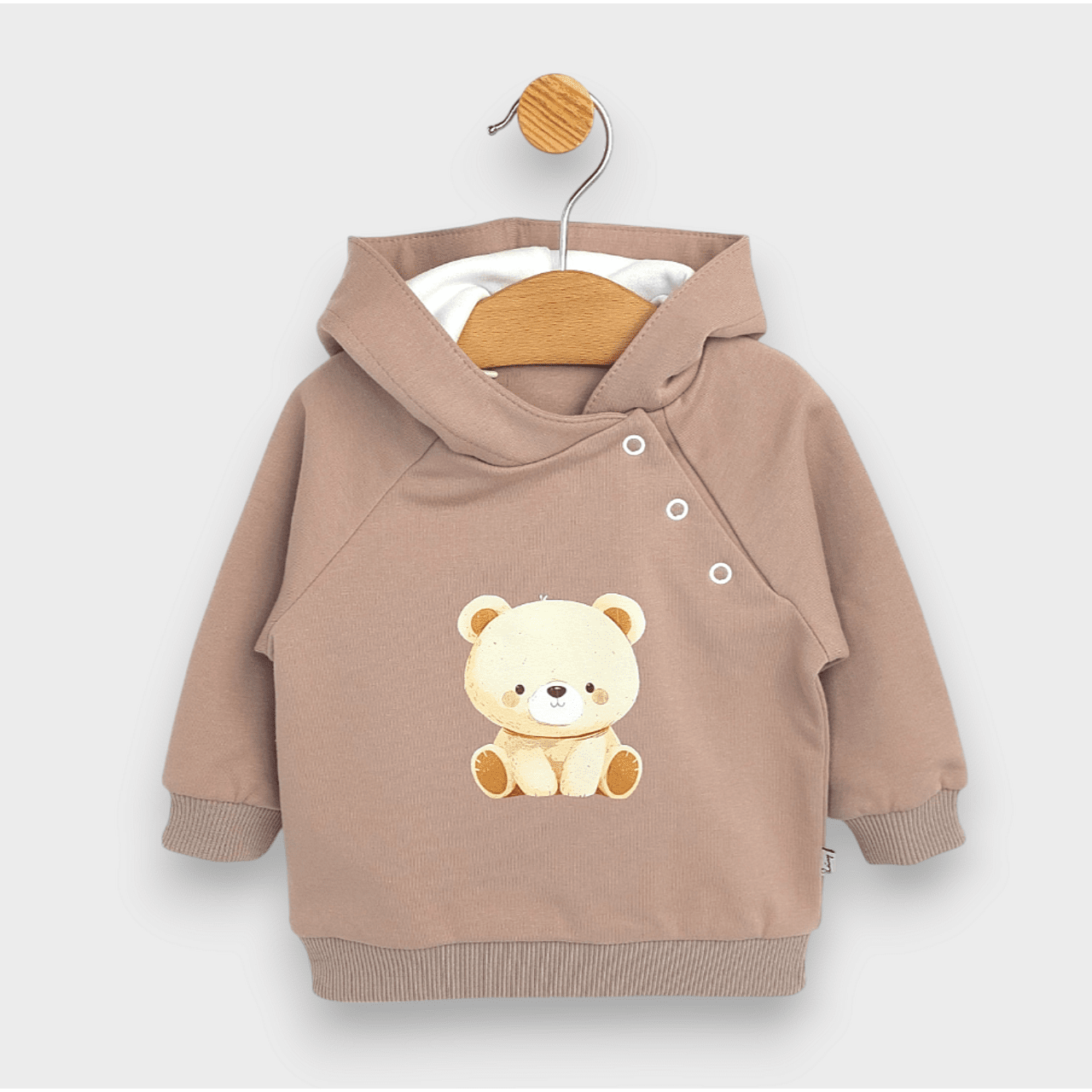 Rainy Бебешки Комплект От 2 Части Меченце 62-92 См. Бадем