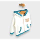 Set de 2 ursuleți de pluș Rainy Baby 62-92 cm. Ecru/Pin