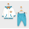Set de 2 ursuleți de pluș Rainy Baby 62-92 cm. Ecru/Pin