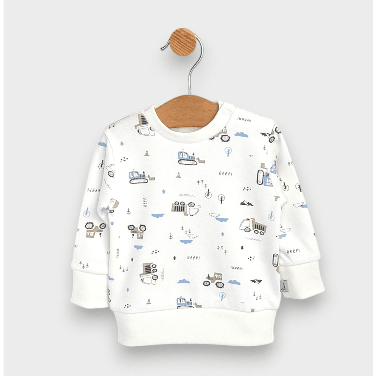 Set de 2 tractoare Rainy Baby, 62-92 cm, albastru