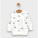 Set de 2 tractoare Rainy Baby, 62-92 cm, albastru