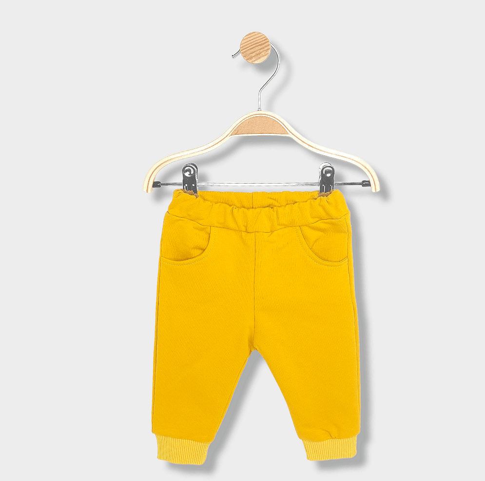 Set Rainy Baby de 2 piese Ursuleț de pluș 62-92 cm, muștar