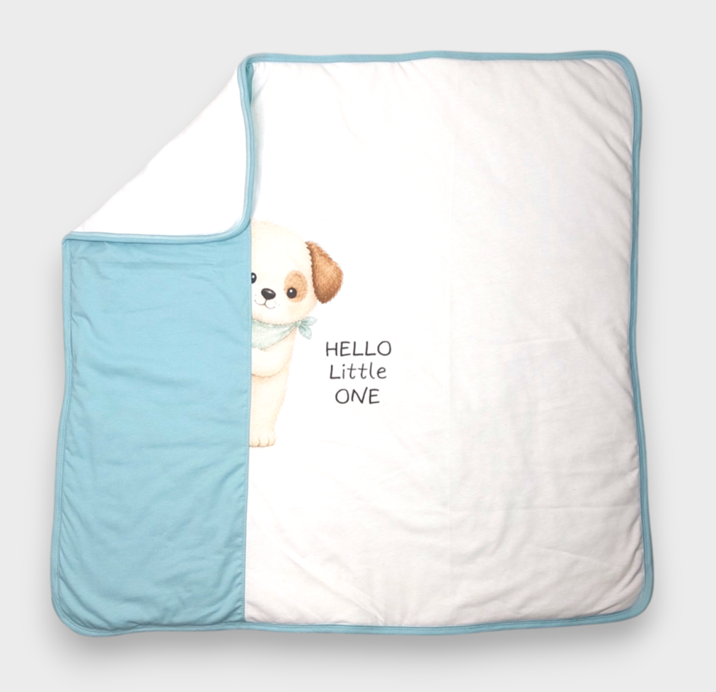 Бебешки Комплект За Изписване 6ч. Hello Little One Небе Rainy
