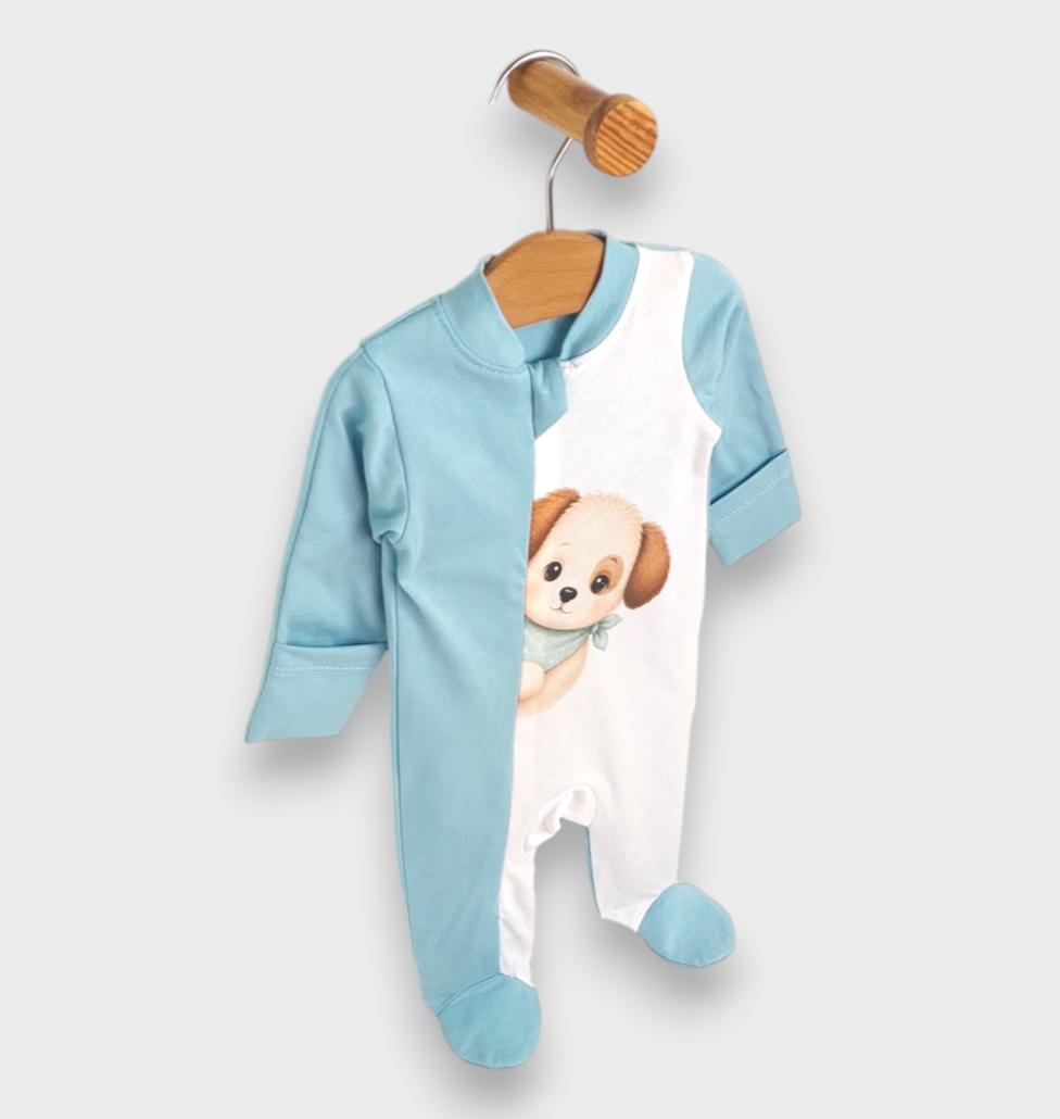 Бебешки Комплект За Изписване 6ч. Hello Little One Небе Rainy
