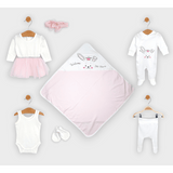 Бебешки Комплект За Изписване 7ч. Welcome Little Princess Rainy