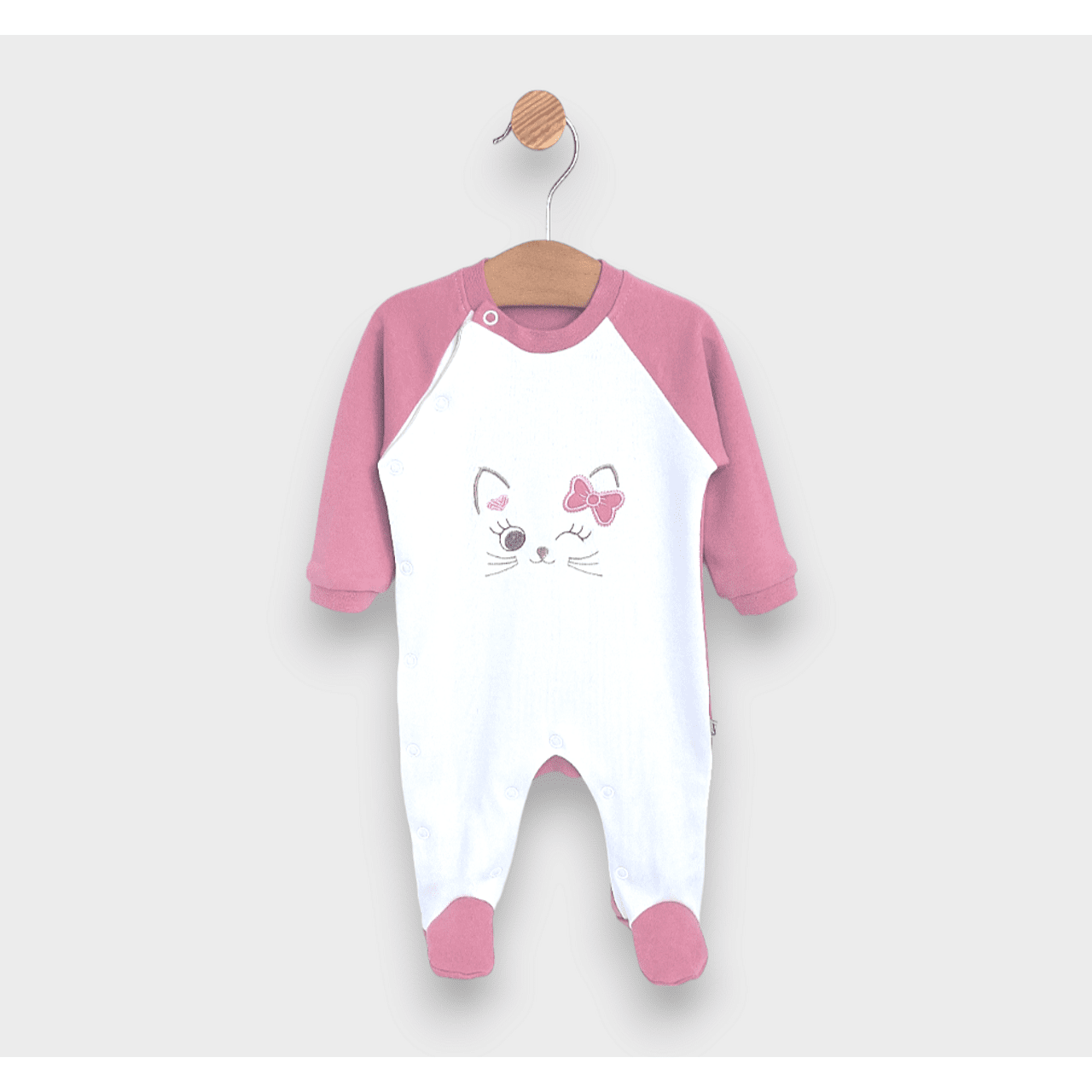 Set de scris Rainy Baby cu 8 piese Hello Cat Rose