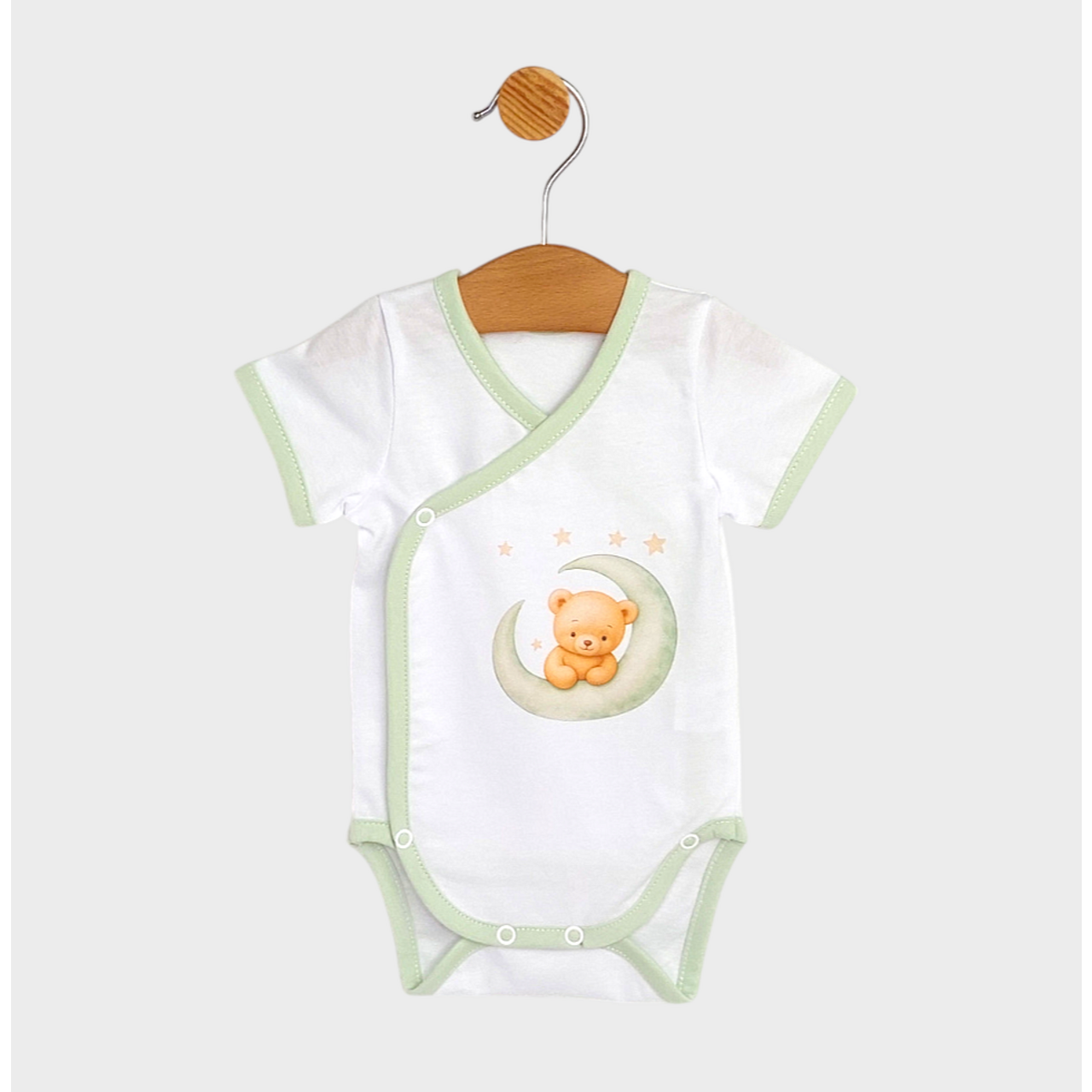 Бебешки Комплект За Изписване 8ч. Green Bear Rainy