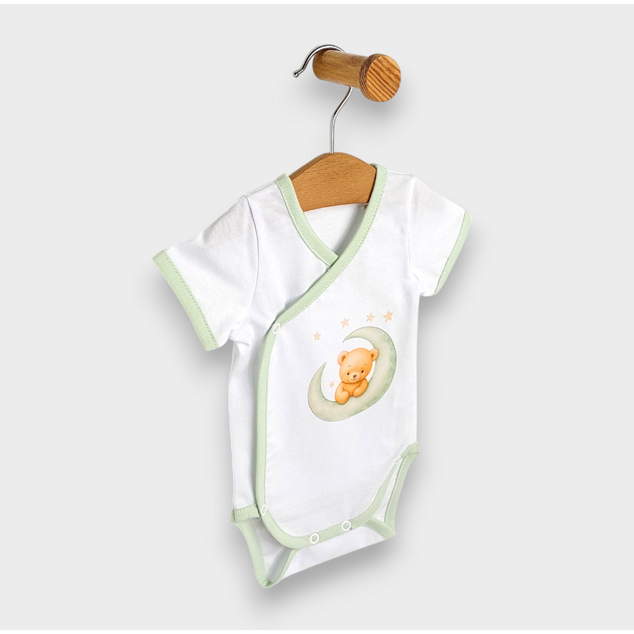 Бебешки Комплект За Изписване 8ч. Green Bear Rainy