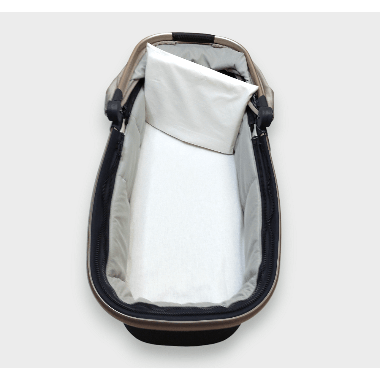 Rainy Бебешки комплект за количка 2 части екрю