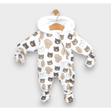 Бебешки Космонавт Bears And Trees 56 86 См. Бял Rainy