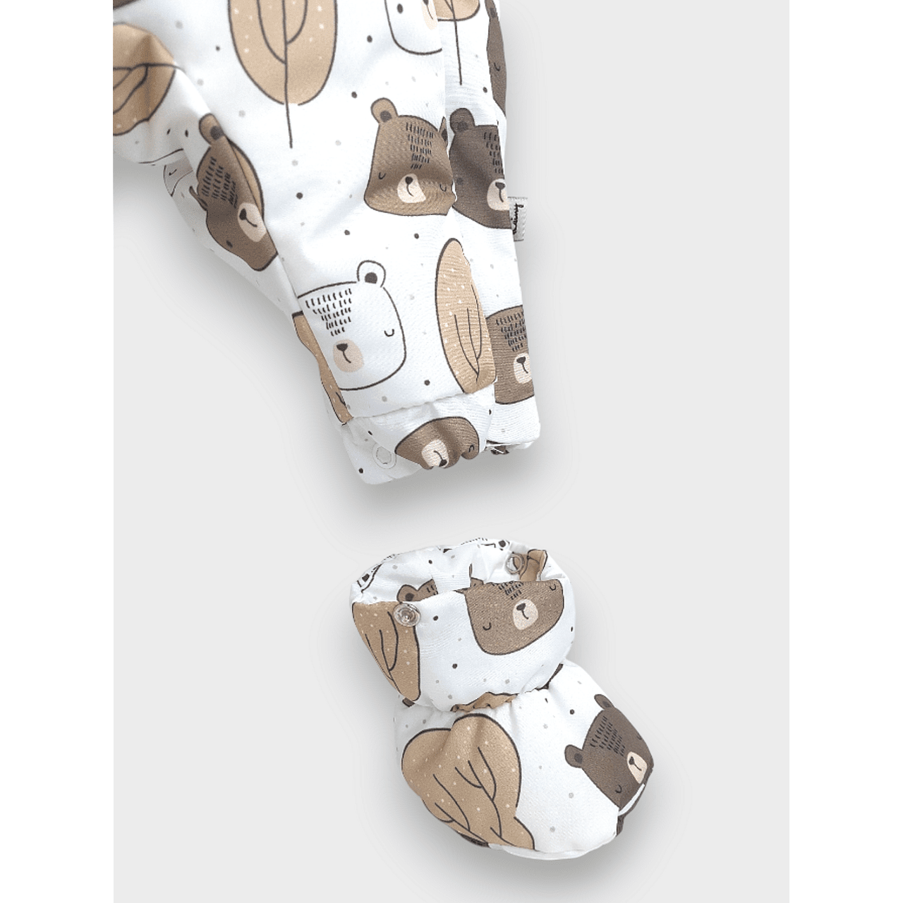 Бебешки Космонавт Bears And Trees 56 86 См. Бял Rainy