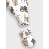 Бебешки Космонавт Bears And Trees 56 86 См. Бял Rainy