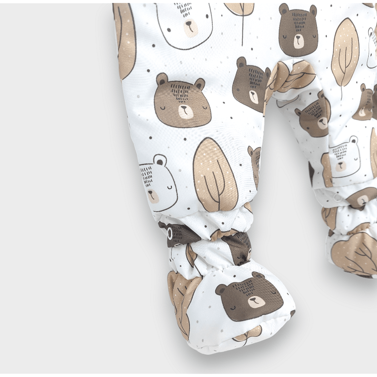 Бебешки Космонавт Bears And Trees 56 86 См. Бял Rainy