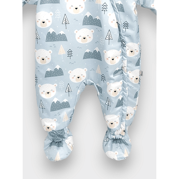 Jucărie ploioasă cu pui de astronaut, ursuleți polari, 56 - 86 cm, verde