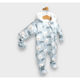 Jucărie ploioasă cu pui de astronaut, ursuleți polari, 56 - 86 cm, verde