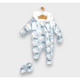 Jucărie ploioasă cu pui de astronaut, ursuleți polari, 56 - 86 cm, verde