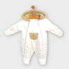 Бебешки Космонавт Пухено Мече 56 86 См. Бял Rainy