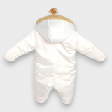 Бебешки Космонавт Пухено Мече 56 86 См. Бял Rainy