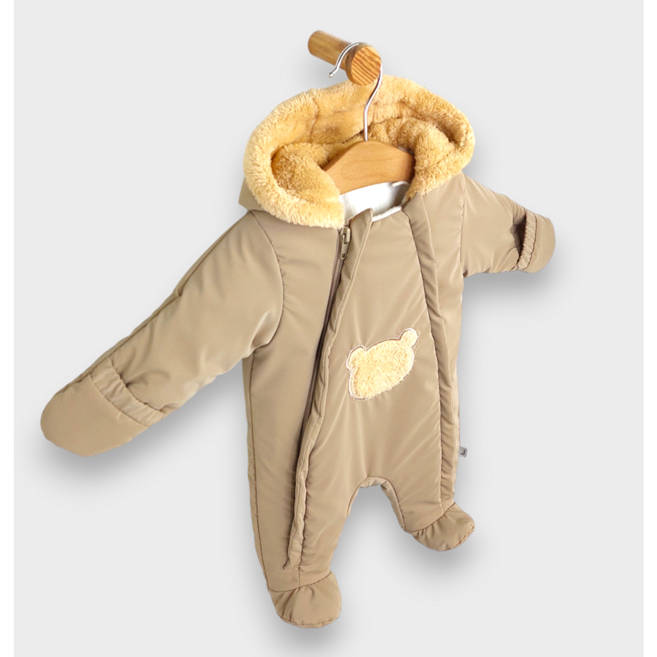 Бебешки Космонавт Пухено Мече 56 86 См. Каки Rainy