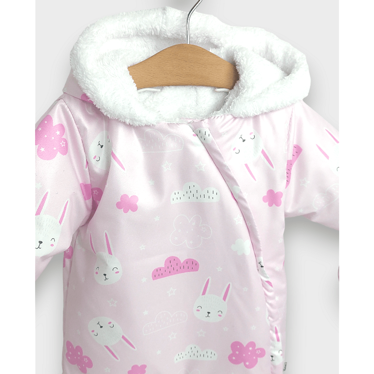 Jucărie de pluș Rainy Baby Astronaut, iepurași roz, 56 - 86 cm, roz