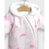 Jucărie de pluș Rainy Baby Astronaut, iepurași roz, 56 - 86 cm, roz