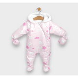 Jucărie de pluș Rainy Baby Astronaut, iepurași roz, 56 - 86 cm, roz