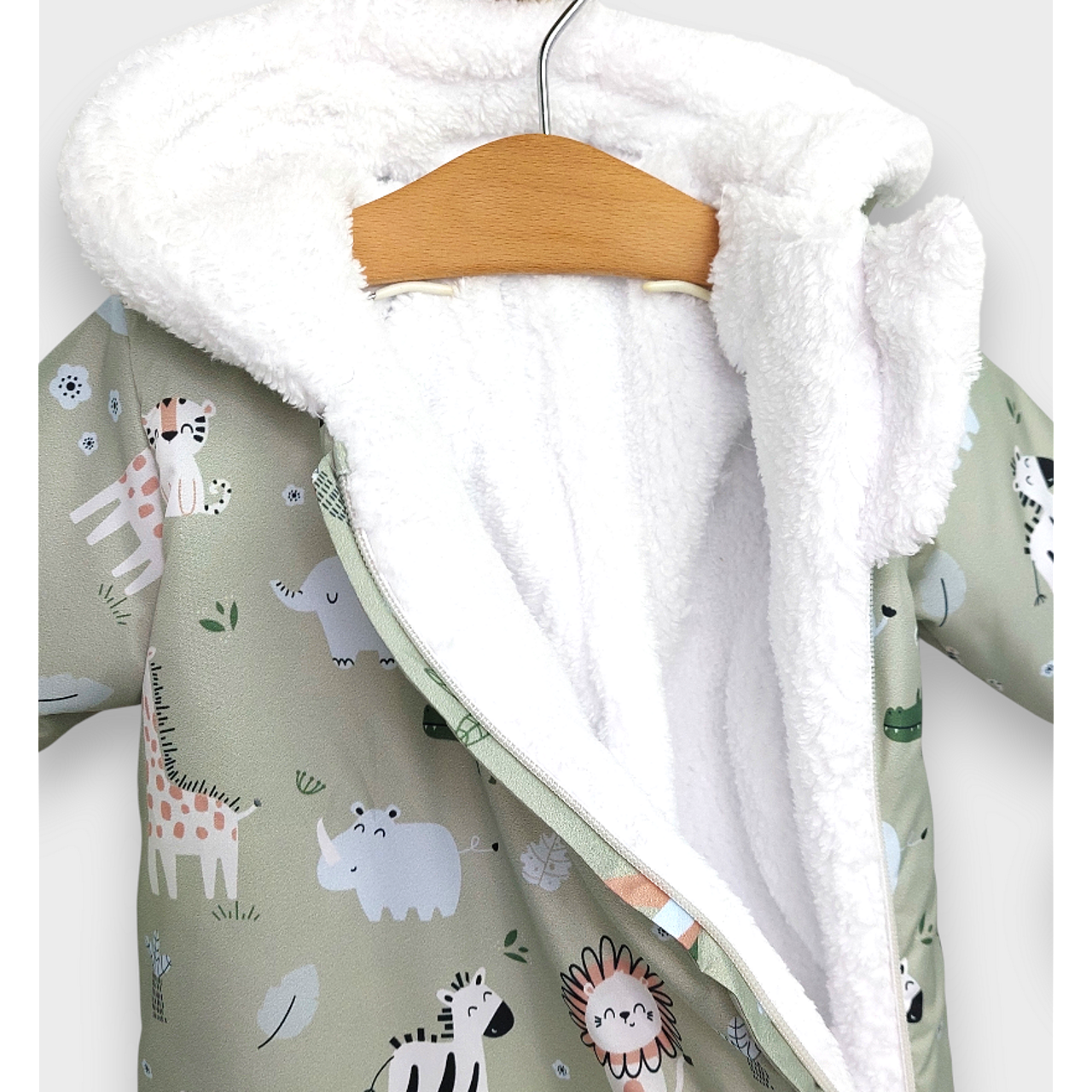 Бебешки Космонавт Safari 56 86 См. Зелен Rainy