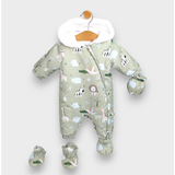 Бебешки Космонавт Safari 56 86 См. Зелен Rainy