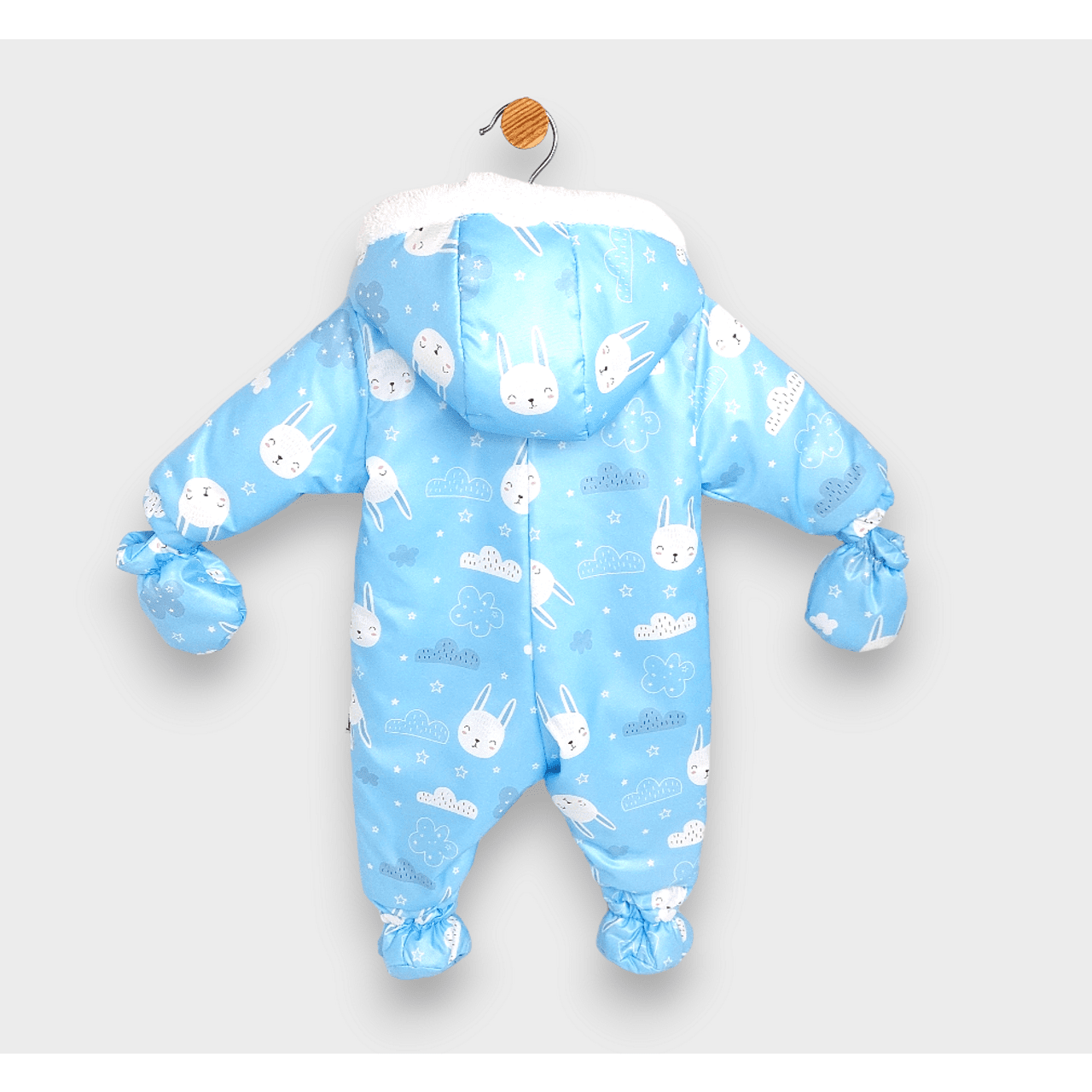 Rainy Бебешки космонавт Сини зайчета 56 - 86 см. син
