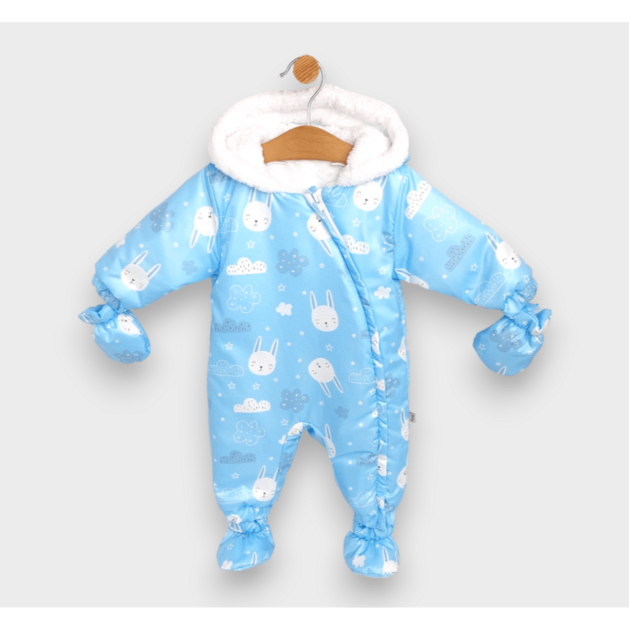 Rainy Бебешки космонавт Сини зайчета 56 - 86 см. син
