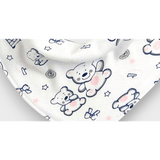 Bavetă Rainy Baby - Bandana Ursuleț Roz