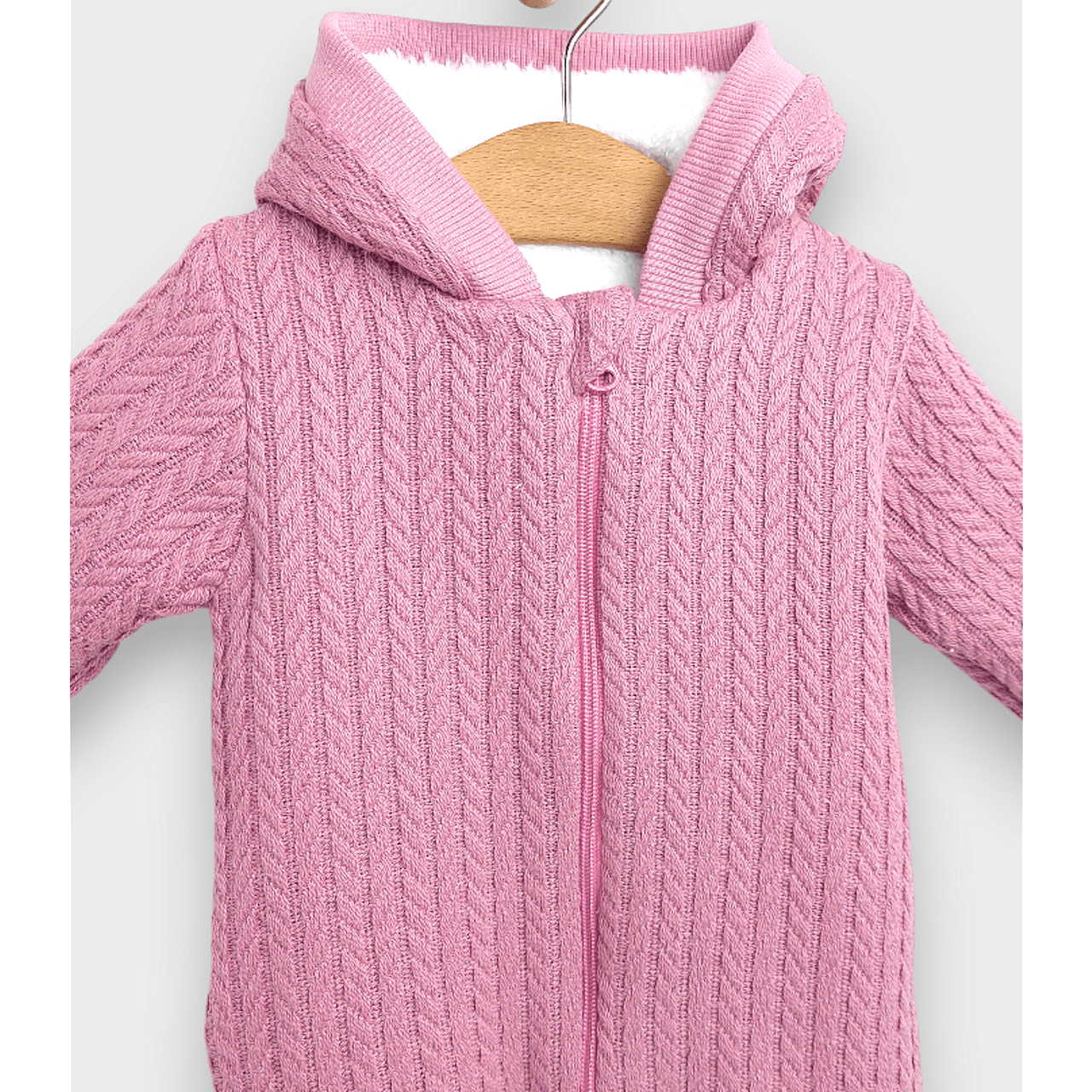 , culoare roz cenușiu, 56 - 80 cm