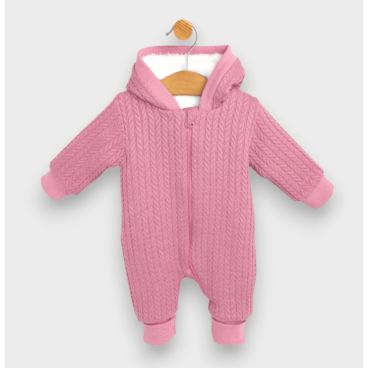 , culoare roz cenușiu, 56 - 80 cm